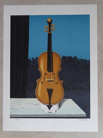 René Magritte (1898-1967) - Un peu de lâme des bandits