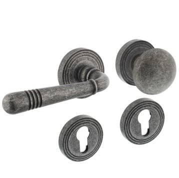 Intersteel wisselgarnituur links Helena op rond rozet met, Doe-het-zelf en Verbouw, Deuren en Horren, Verzenden, Nieuw