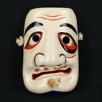 Noh masker - Hout - Matsunoo Myojin Mask (Zonder