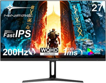 Gaming Monitor - Beeldscherm computer - 27 inch - 200Hz - WQ, Computers en Software, Monitoren, Verzenden, Zo goed als nieuw