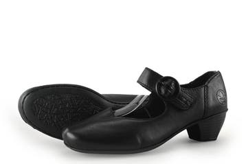 Rieker Pumps in maat 37 Zwart, Kleding | Dames, Schoenen, Pumps, Verzenden, Zwart, Gedragen