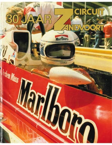 30 JAAR CIRCUIT ZANDVOORT (MET VINYL SINGLE), Nieuw, Author