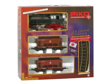 PIKO 37100 Start-Set Güterzug BR 80 + 2 Schüttgutwagen, Ophalen of Verzenden, Nieuw, Overige typen, Analoog