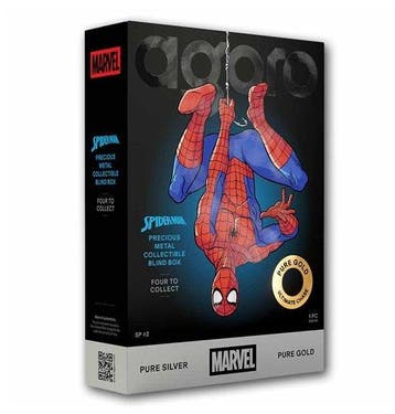 Niue. 2026 – Spider-Man – Blind Box – 1/2 oz Silver or Gold, Postzegels en Munten