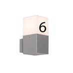 Buitenwandlamp met huisnummer - Denmark, Verzenden, Nieuw, Aluminium