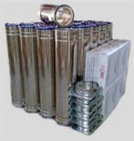 Kachelpijp Isoduct , hoge korting . dubbelwandig, Huis en Inrichting, Kachels, Verzenden, Nieuw