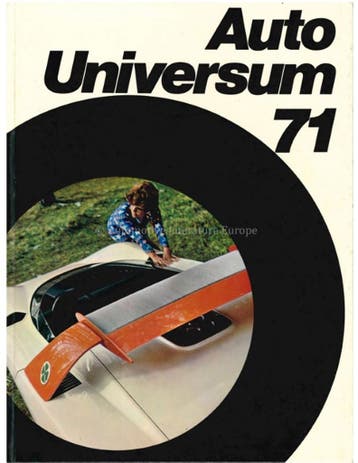 1971 AUTO UNIVERSUM JAARBOEK DUITS, Nieuw, Author