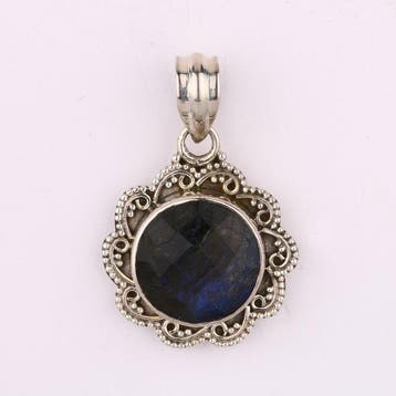 Zonder minimumprijs - Hanger Zilver - 9.45ct. tw. Gemengde