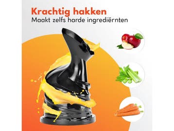 Lebenlang Slow Juicer - Sapcentrifuge - Koude, Verzenden, Nieuw