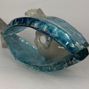 Andrzej Rafalski - Glass Fish- hand nade, Antiek en Kunst