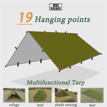 Waterdichte Tarp Tent - Lichtgewicht Outdoor Shelter & Luife, Caravans en Kamperen, Verzenden, Nieuw