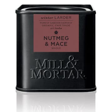 Mill & Mortar Nootmuskaat en Foelie (Heel) Biologisch 45g, Verzenden, Nieuw