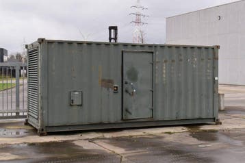 Veiling: Generator in container SVA 400KW Diesel 500kVA, Ophalen