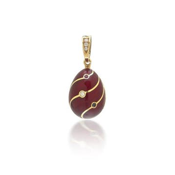 Halsketting - 18 karaat Geel goud - Sarah Fabergé Rode, Nieuw