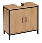 Wastafelkast Licht Eiken – 60x30x60cm – Gratis verzending, Verzenden, Nieuw, 50 tot 100 cm, Minder dan 100 cm