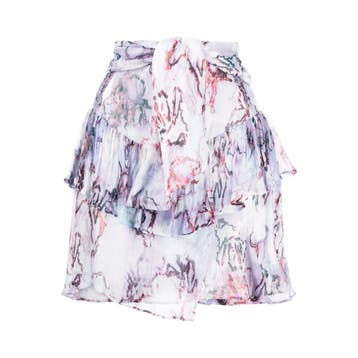 IRO • lila mini rok Joric • 34, Verzenden, Paars, Nieuw, Maat 34 (XS) of kleiner