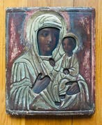 Icoon - Moeder Gods van Smolensk - Hout