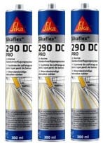 Aanbieding! Sikaflex 290 DC pro deknaden kit 300ml zwart..., Ophalen of Verzenden, Nieuw, Overige typen
