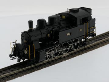 Schaal H0 Fulgurex 2254/7 stoomlocomotief E 4/4 van de SB..., Hobby en Vrije tijd, Ophalen of Verzenden, Zo goed als nieuw, Gelijkstroom