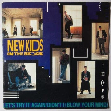 New Kids On The Block - Lets try it again - Single, Verzenden, Nieuw in verpakking