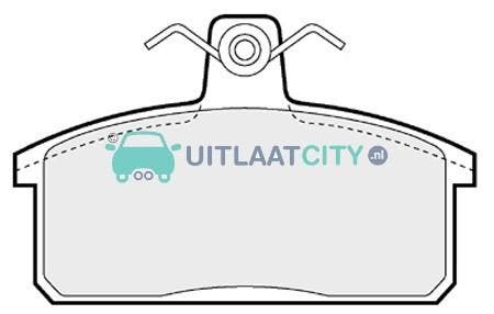 *Tip*  Remblokken LANCIA SUZUKI, Auto-onderdelen, Uitlaatsystemen, Nieuw, Suzuki, Lancia, Ophalen of Verzenden