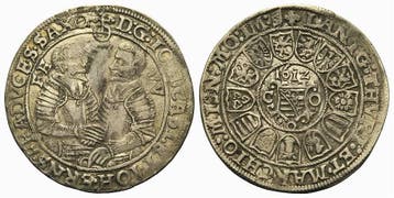 1/4 taler, daalder 1612 Coburg Sachsen-alt-gotha: Johann..., Verzenden