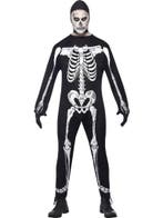 Skeleton Jumpsuit kostuum, Kleding | Heren, Ophalen of Verzenden, Nieuw