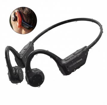 Golden Sound Run Bone Conduction - Sport oordopjes - Open, Audio, Tv en Foto, Koptelefoons, Ophalen of Verzenden, Zo goed als nieuw