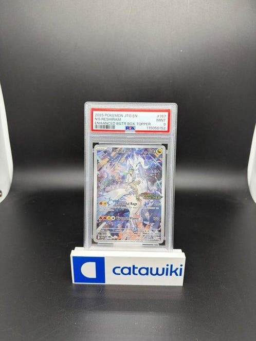 Pokmon - 1 Graded card - Reshiram 167 PSA 9 - Enhanced   Verzamelkaartspellen | Pokmon  Marktplaats
