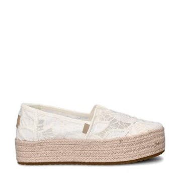 TOMS Valencia espadrilles voor dames in het Wit, Verzenden, Wit, Nieuw, TOMS