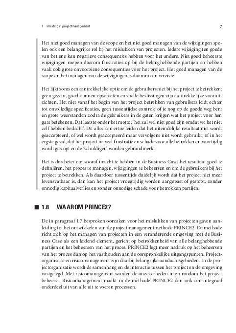 Projectmanagement op basis van PRINCE2 Editie  9789401800044, Boeken, Studieboeken en Cursussen, Zo goed als nieuw, Verzenden