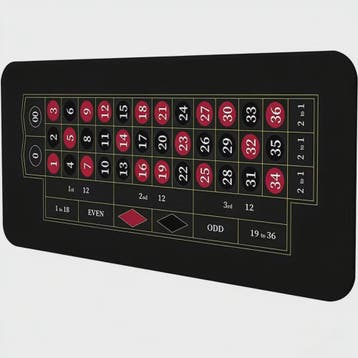 XXL Roulette & Poker Speeltafelmat - Antislip, Duurzaam & Dr, Verzenden, Nieuw