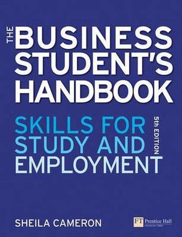 The Business Students Handbook, 9780273730712, Verzenden, Zo goed als nieuw, HBO