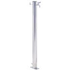 vidaXL Waterzuil 100 cm roestvrij staal rond, Verzenden, Nieuw