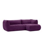 Loungebank Veendam - loungebanken - Paars, Nieuw, 125 tot 150 cm, Stof, 250 tot 300 cm