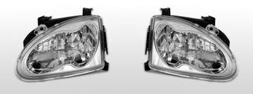 Koplampen | geschikt voor Honda CRX Del Sol 1992-1997| chroo, Auto-onderdelen, Verzenden, Nieuw, Honda