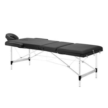 Balance Opklapbare Massagetafel Aluminium 3-Delig Zwart –, Ophalen of Verzenden, Nieuw