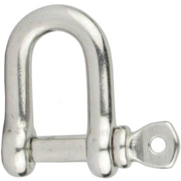 5mm D-Sluiting Rvs, Ophalen of Verzenden, Nieuw