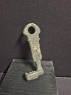 Oud-Romeins, Keizerrijk Brons Sleutel - 60 mm - certificaat