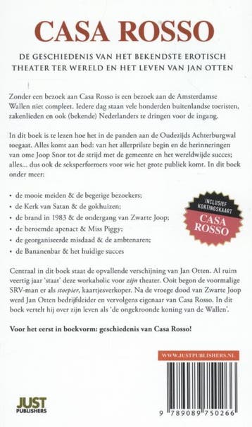 Casa Rosso 9789089750266 Rob van Hulst, Verzenden, Gelezen, Rob van Hulst