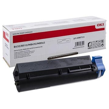 OKI 45807111 toner zwart extra hoge capaciteit (origineel), Computers en Software, Printerbenodigdheden, Verzenden, Nieuw, OKI