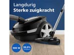 Philips -  3000 Series  Stofzuiger Met Zak Zwart, Verzenden, Nieuw, Stofzak, Minder dan 1200 watt