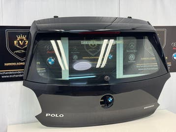 VW Polo 6R bj.2017 achterklep art.6R0827159 kleur zwart, Gebruikt, Achter, Volkswagen, Achterklep