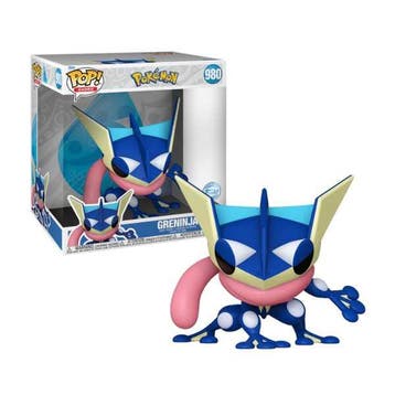 Funko POP!  Jumbo Pokemon - Greninja 10 (SE ) #980, Verzamelen, Poppetjes en Figuurtjes, Verzenden, Nieuw