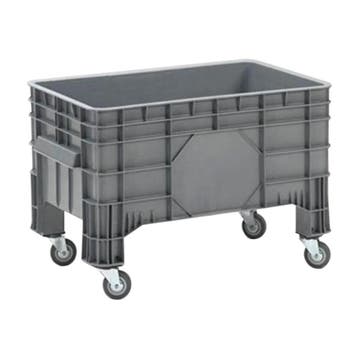 Grote kunststof bak 200 liter grijs 1040x640x670 mm, Ophalen of Verzenden