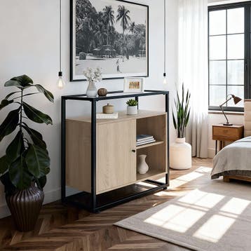 Wandkastje Conventry 70x38x80,5cm, Huis en Inrichting, Kasten | Wandmeubels, Verzenden, Nieuw
