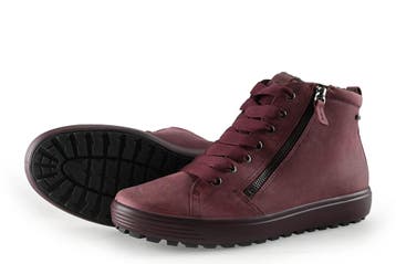 Ecco Veterboots in maat 38 Rood, Ecco, Verzenden, Overige typen, Zo goed als nieuw