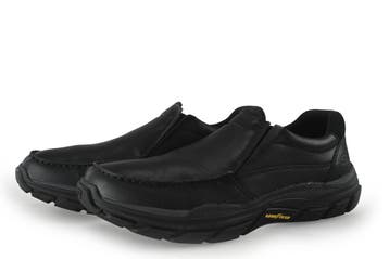 Skechers Instappers in maat 46 Zwart, Kleding | Heren, Verzenden, Zwart, Overige typen, Zo goed als nieuw