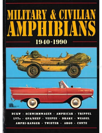 MILATARY AND CIVILIAN AMPHIBIANS 1940 - 1990 (BROOKLANDS), Nieuw, Author