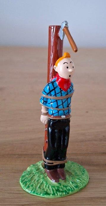 Tintin - 1 Figurine - Moulinsart - Pixi - Tintin Poteau, Nieuw